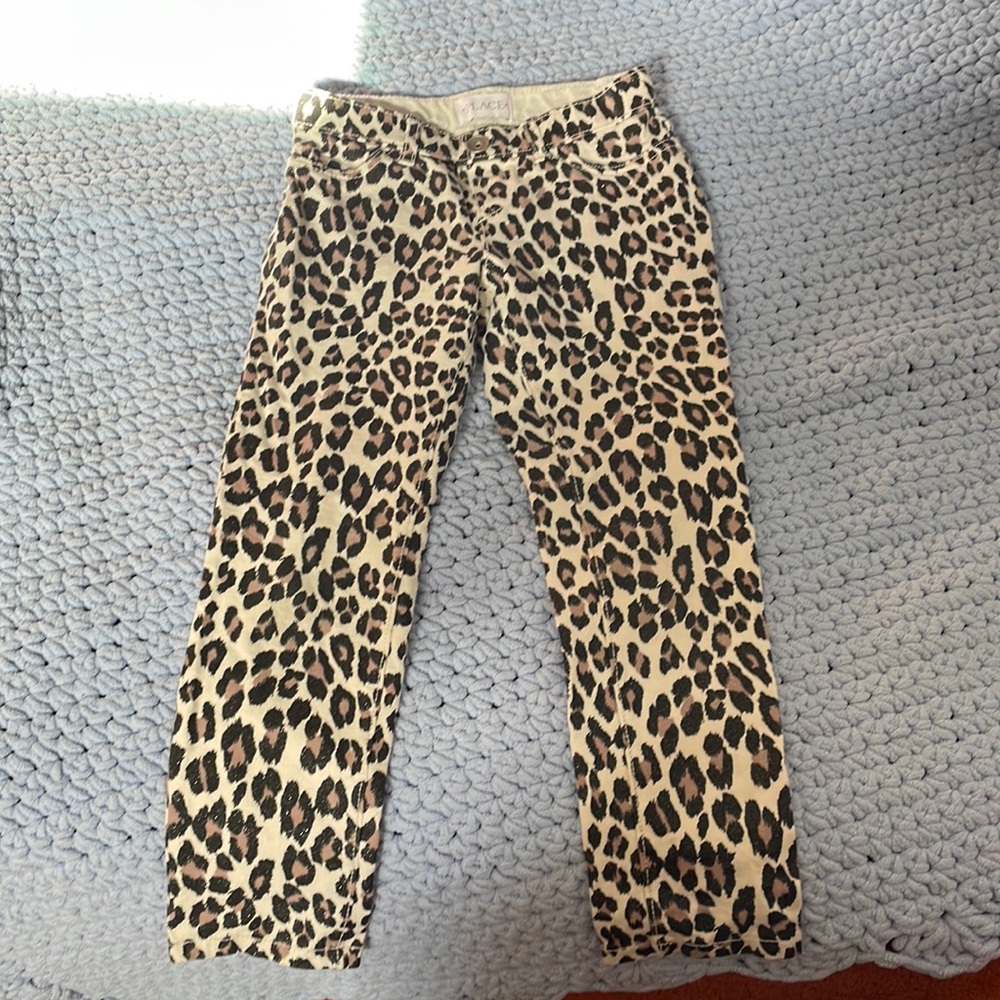 Cheetah Print Jeans